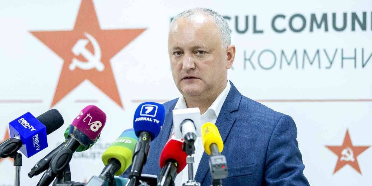 Moldova’nın eski Cumhurbaşkanı Dodon gözaltına alındı