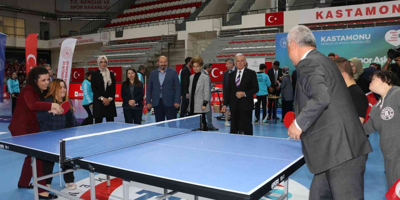 Özel bireylerin spor aşkına malzeme desteği