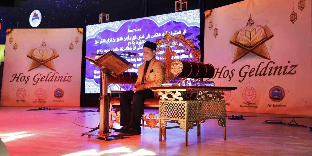 Genç Sada Kur’an-ı Kerim’i Güzel Okuma Yarışması’nın Türkiye Finali Ağrı’da yapıldı