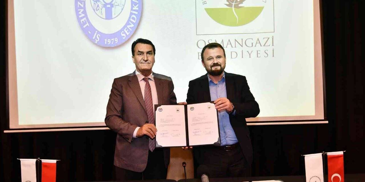 Osmangazi’den işçilere yüzde 45 zam