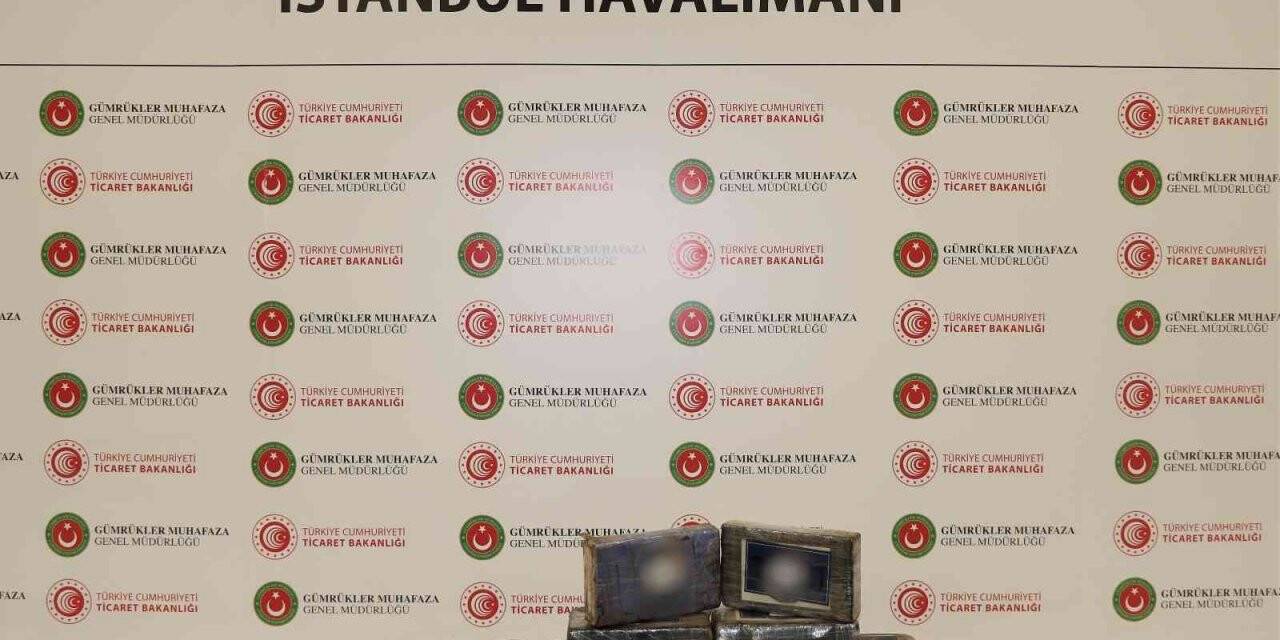 İstanbul Havalimanı’nda uyuşturucu operasyonu