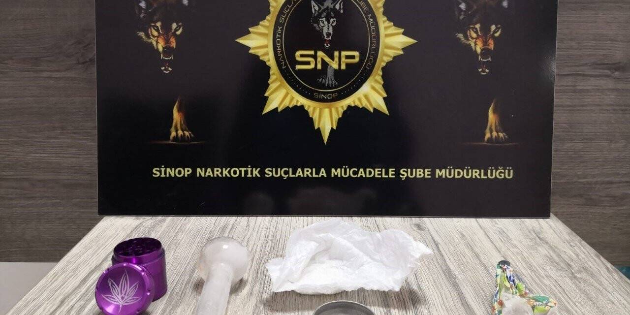 Sinop’ta metamfetamin ele geçirildi
