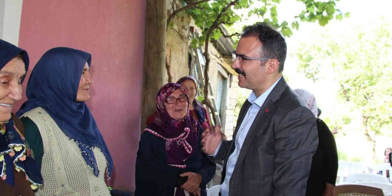 Kaymakam Ateş, Ovacık köyünde ‘Halk Toplantısı’ yaptı