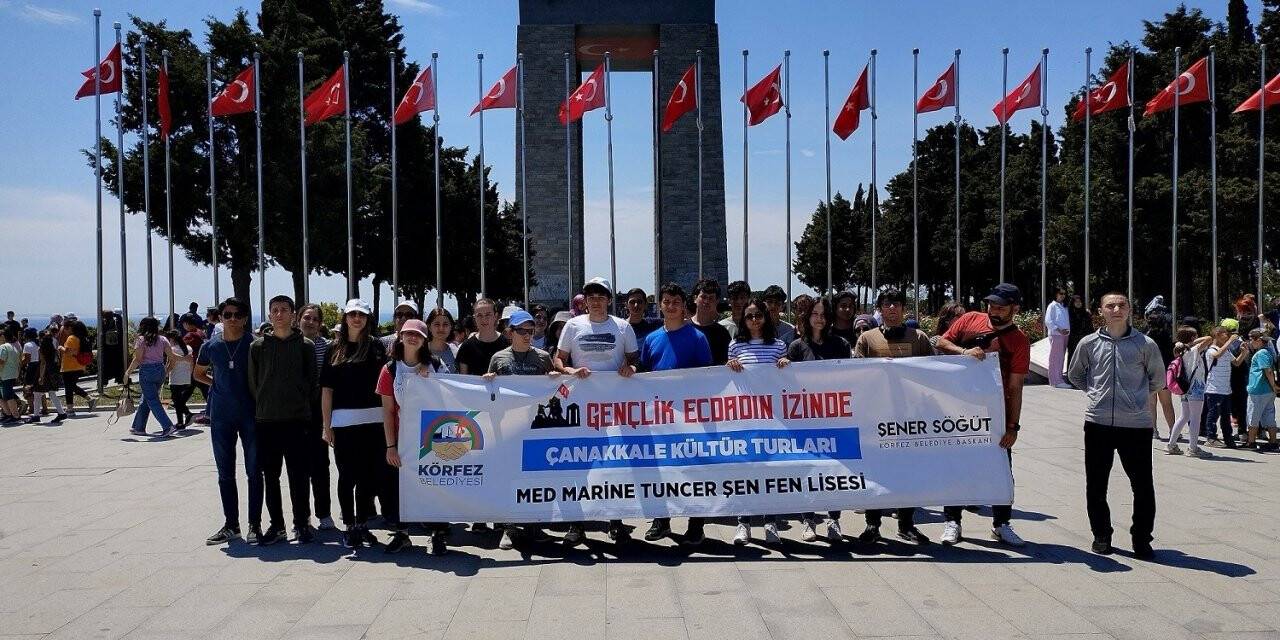 Körfezli öğrenciler Çanakkale’de
