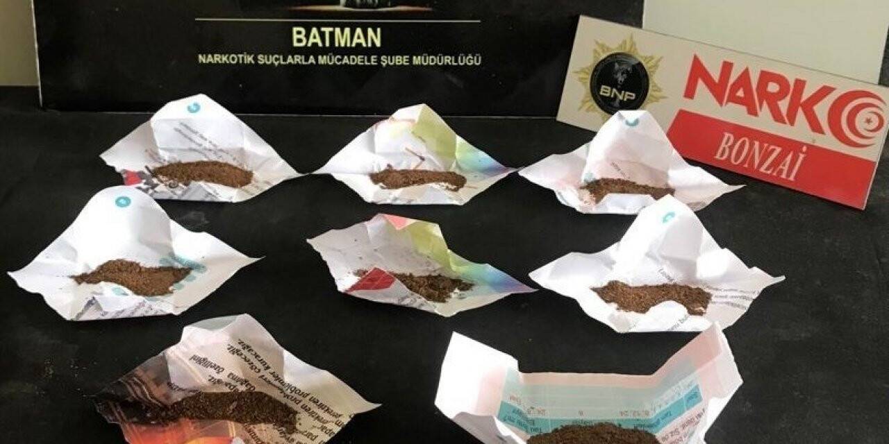 Batman’da eş zamanlı uyuşturucu operasyonu: 21 gözaltı
