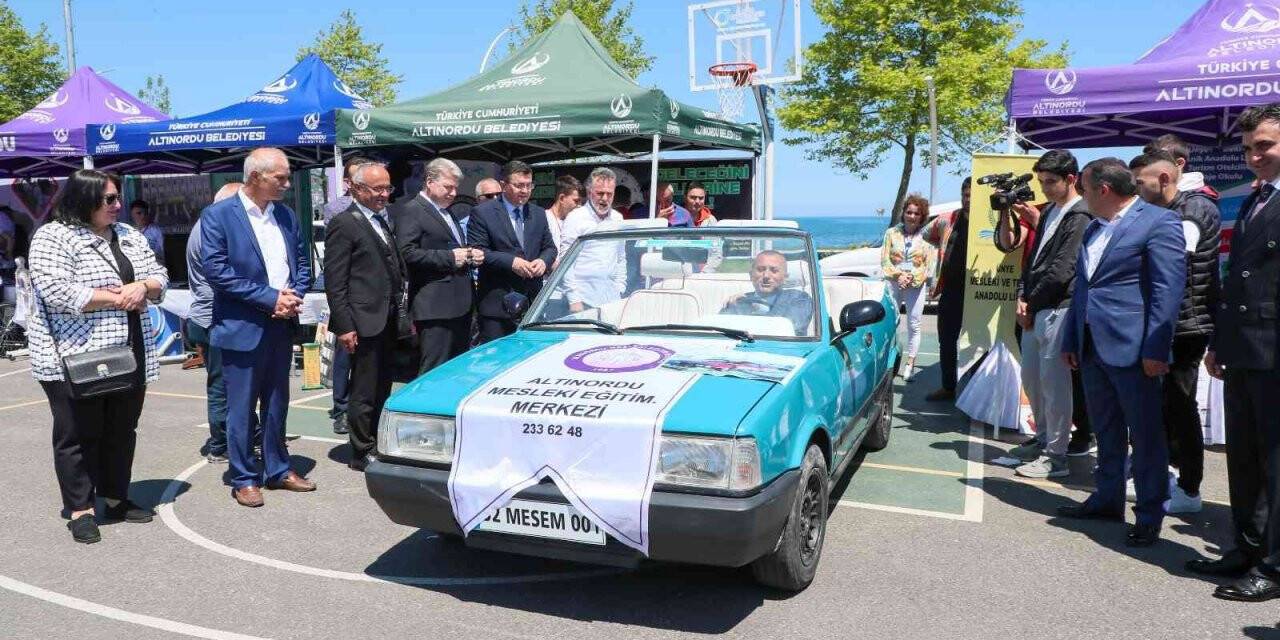 Ordu’da lise öğrencilerinin mesleki eğitim fuarı açıldı