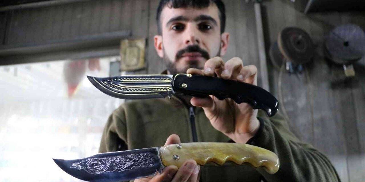 Büyük koç ve manda boynuzları sanata dönüşüyor