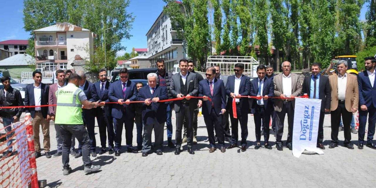 Bulanık’ta doğalgaz çalışmaları başladı