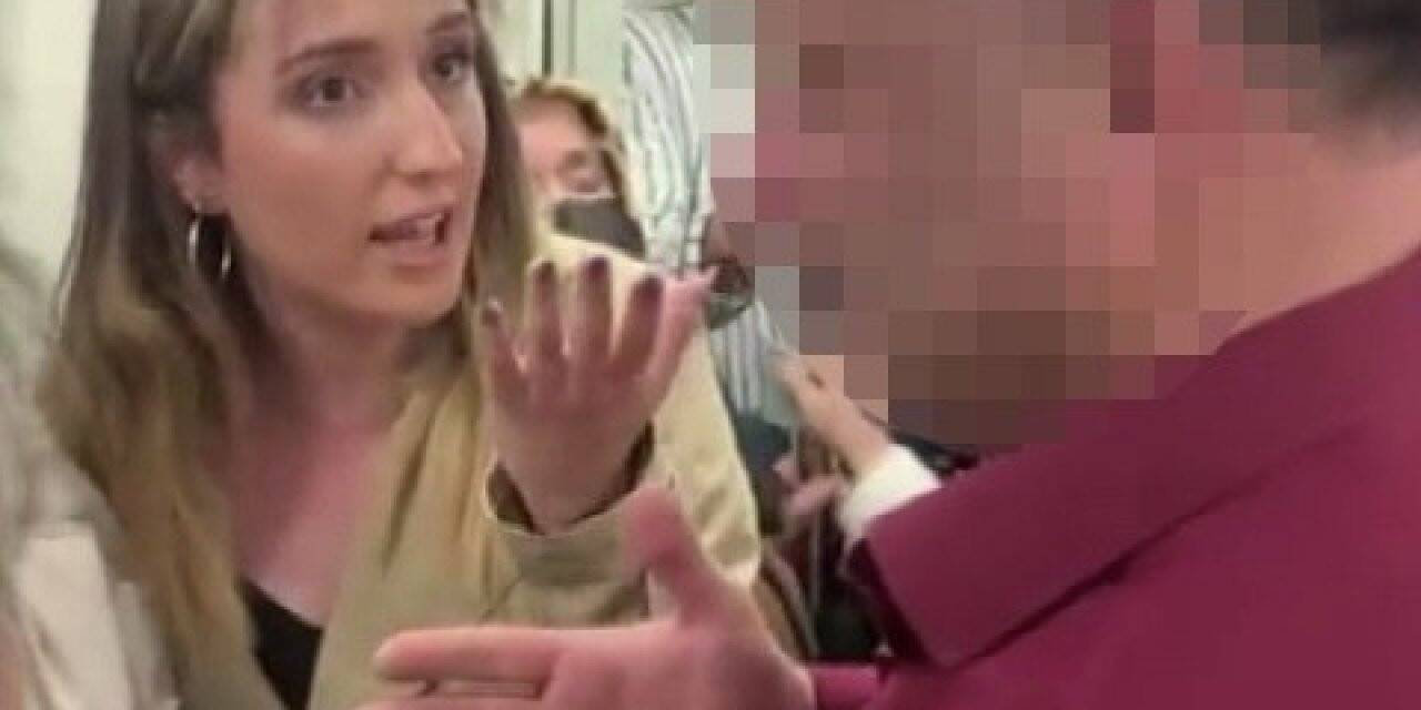 Marmaray’da taciz iddiası arbedeye dönüştü