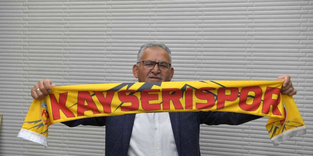Büyükkılıç: "Kayserispor’umuza kupa finalinde başarılar diliyorum"