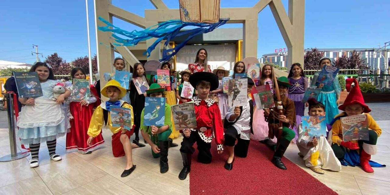 Okudukları kitapların masal kahramanı oldular