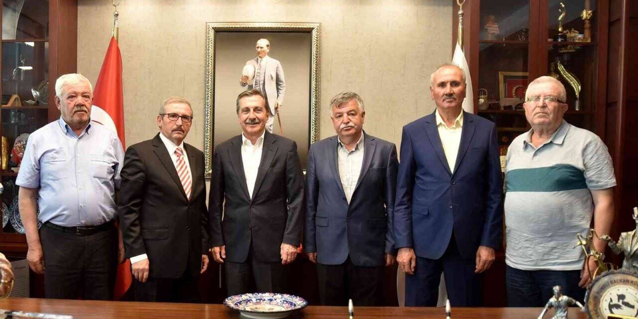 Eskişehir’deki Bileciklilerden, Başkan Ataç’a ziyaret