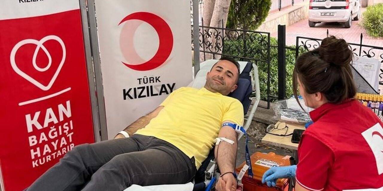 MATSO Başkanı Güngör, kan bağışında bulundu