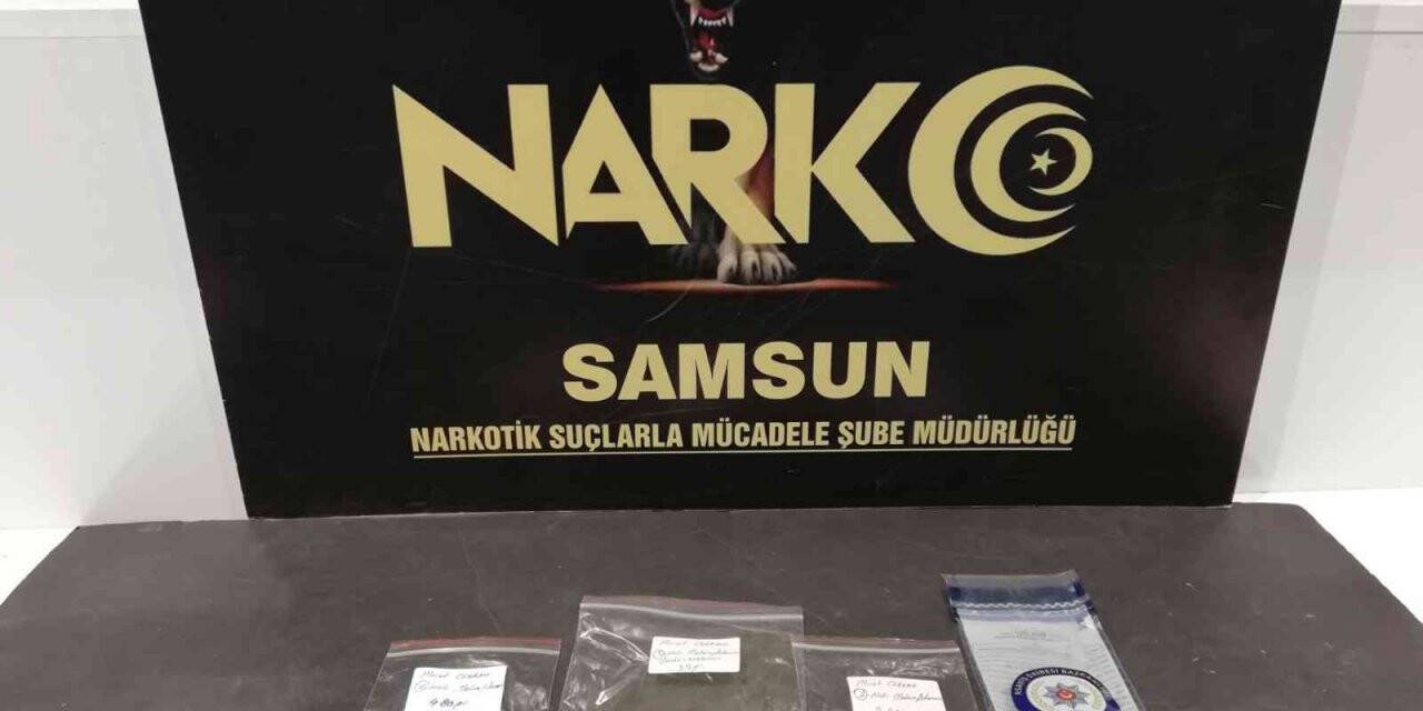 Motosikletinde uyuşturucu ile yakalanan şahıs gözaltına alındı