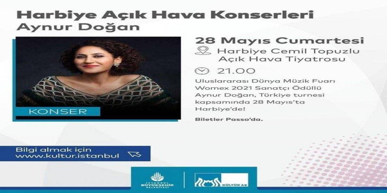 Öcalan posteri önünde konser veren Aynur Doğan, İBB organizasyonunda sahne alacak