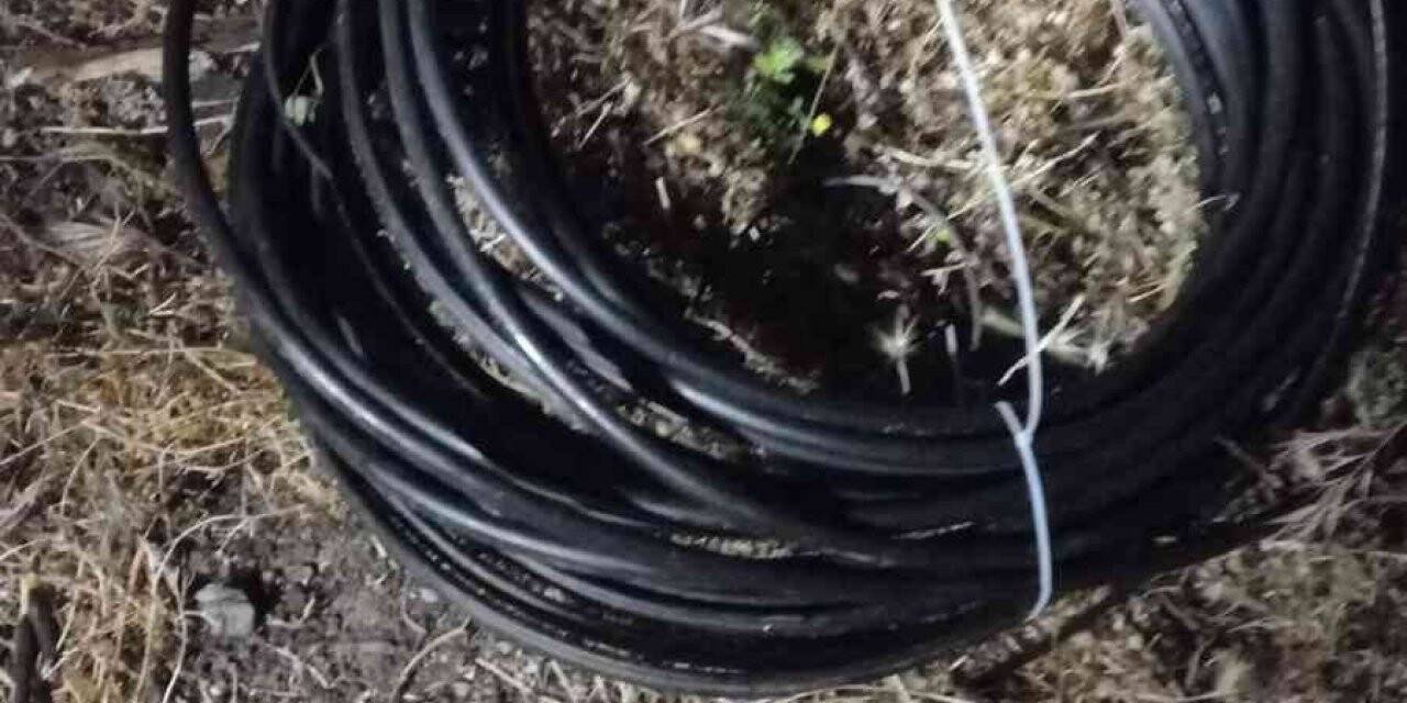 Köyceğiz Polisinden kablo hırsızlarına suçüstü