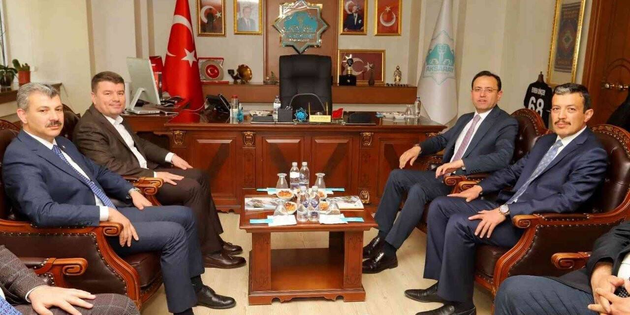 Tarım ve Orman Bakan Yardımcısı Gizligider, Başkan Dinçer ile görüştü