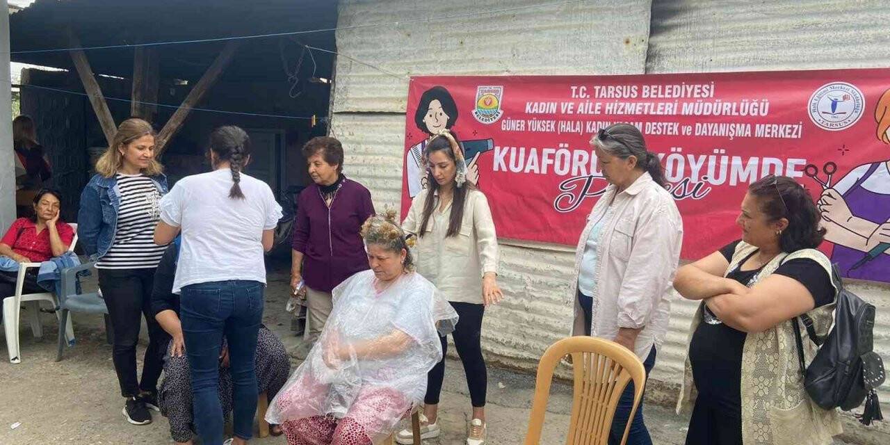 Tarsus’ta "Kuaförüm Köyümde" projesi