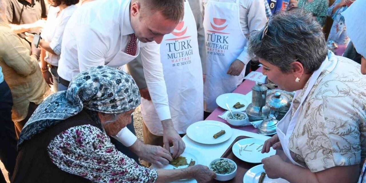 Türk mutfağının yöresel ve sevilen lezzetleri Beçin Kalesi’nde tanıtıldı