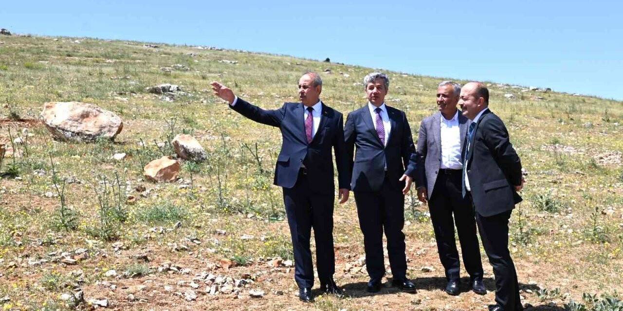 OSB müteşebbis heyeti saha incelemesinde