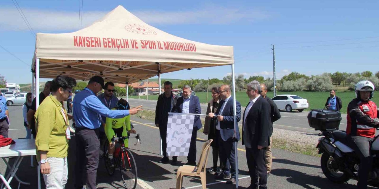 Türkiye Yol Bisiklet Şampiyonası’nın 5. Etabı Kayseri’de yapıldı