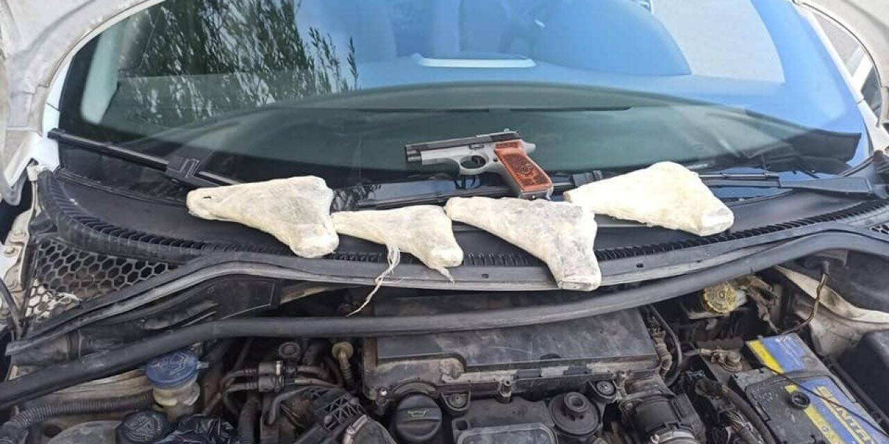 Erzincan’da 5 adet ruhsatsız tabanca ele geçirildi