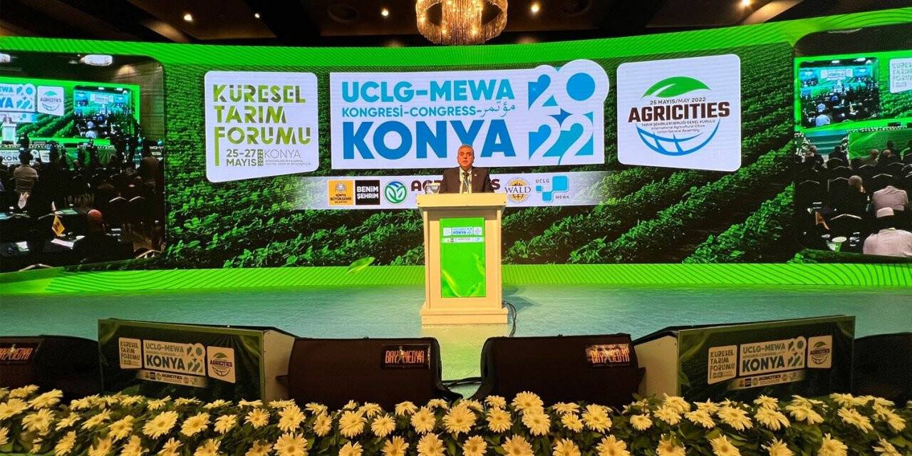Başkan Beyazgül, Küresel Tarım Forumu’na katıldı