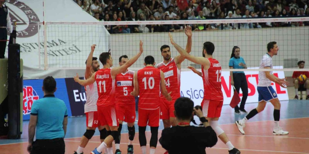 CEV Altın Lig: Türkiye: 3 - Slovakya: 0