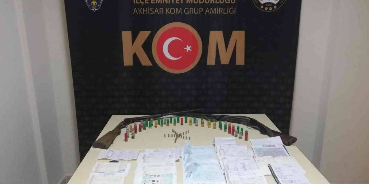 Manisa’da “tefeci” operasyonu: 12 gözaltı