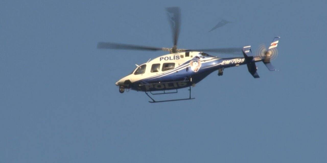 İstanbul’da helikopter destekli ’Yeditepe Huzur’ uygulaması