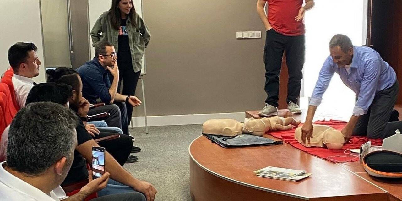A’dan Z’ye herkes ilk yardım eğitimi aldı