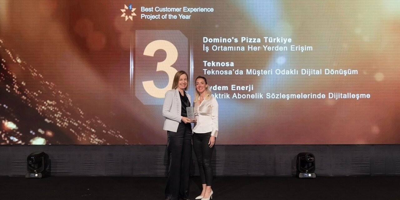 Aydem Perakende ve Gediz Perakende, IDC CIO Ödüllerinde Müşteri Deneyimi Kategorisinde ödül aldı