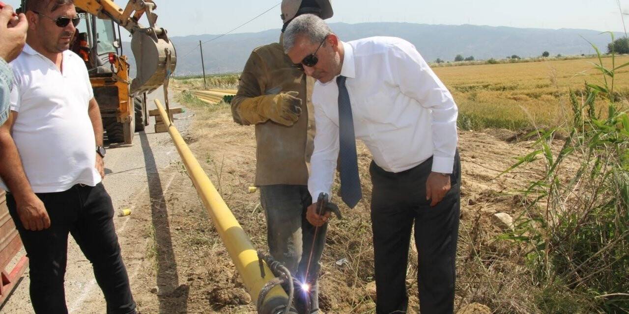 Başkan Kaplan, “Koçarlı Ekim ayında doğalgaz kullanımına başlayacak”
