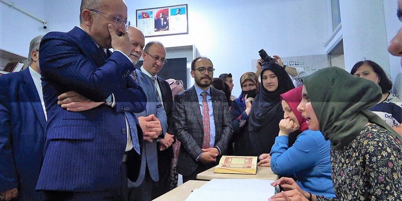 Denizli’de özel bireylere yönelik ilk Kur’an kursu hizmete açıldı