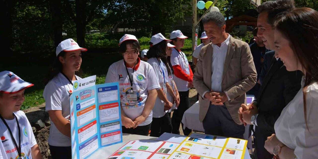 Öğrencilerin projeleri birbiriyle yarıştı