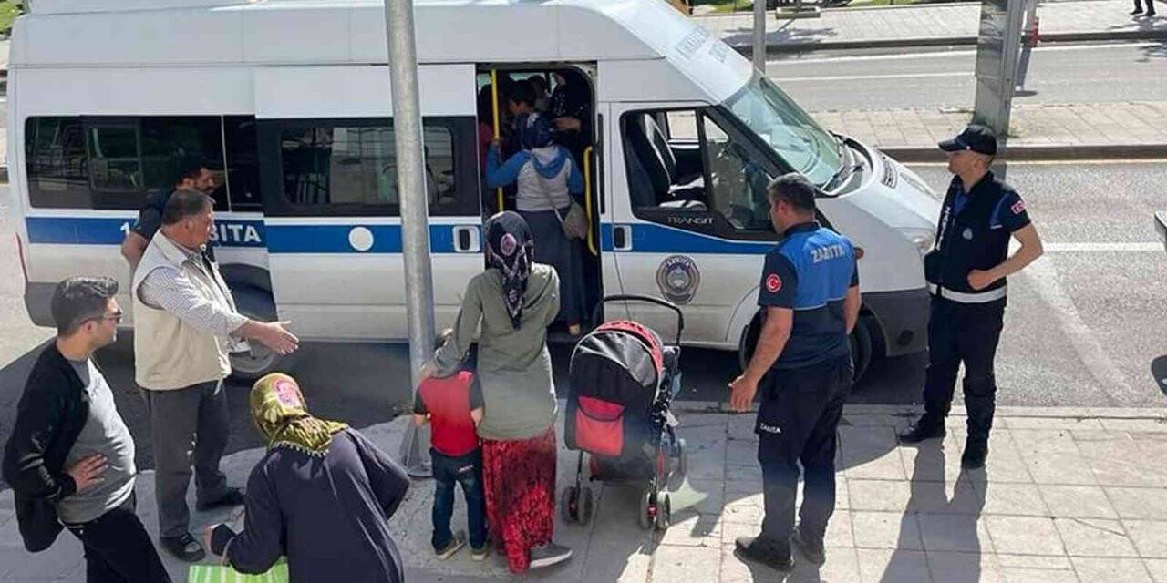 Kırıkkale’de zabıtadan dilencilere yönelik operasyon