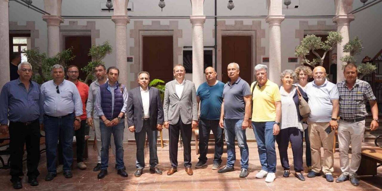 Midilli Belediye Başkanı Kytelis bir dizi temaslar için Türkiye’de