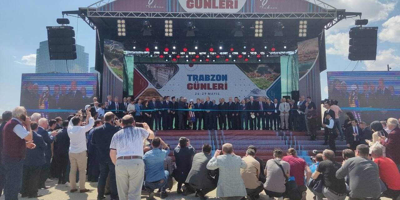 TBMM Başkanı Şentop ve İçişleri Bakanı Soylu, Trabzon Günleri’nin açılışına katıldı