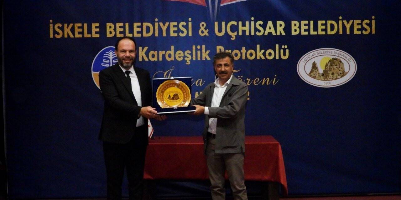 Uçhisar Belediyesi ile İskele Belediyesi kardeş oldu