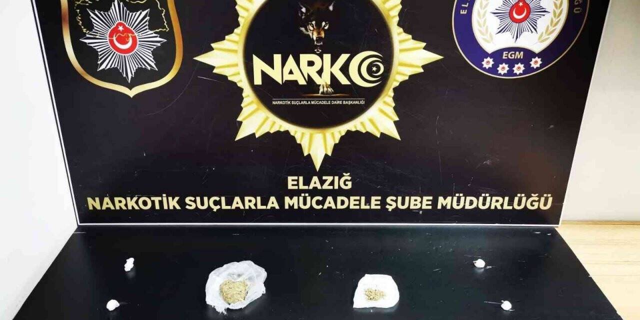 Elazığ’da uyuşturucu taciri yakalandı