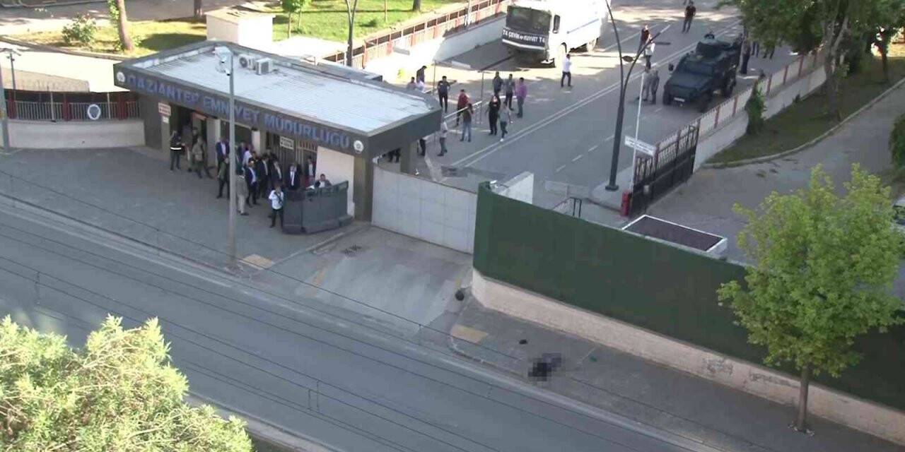 Gaziantep’te emniyete saldırmak isteyen canlı bomba vuruldu