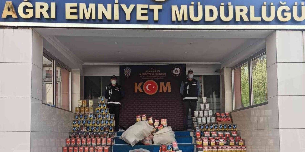 Ağrı’da kaçakçılık operasyonları: 3 gözaltı