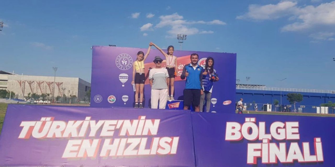 Milaslı miniklerin atletizm başarısı