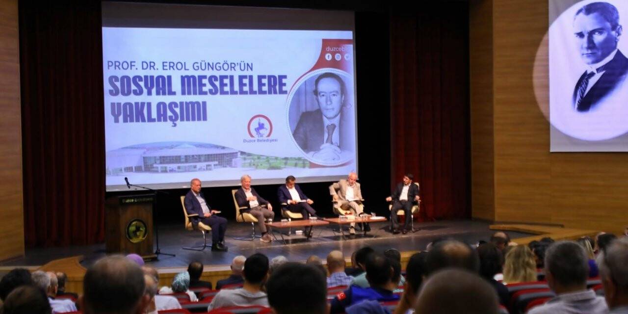 Sosyal meselelere Güngör’ün yaklaşımı konuşuldu