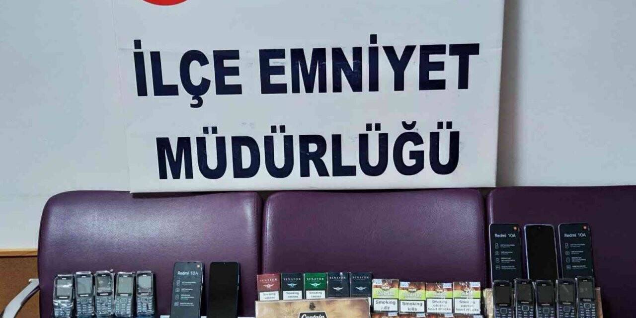Bitlis’te kaçak sigara ve telefon ele geçirildi