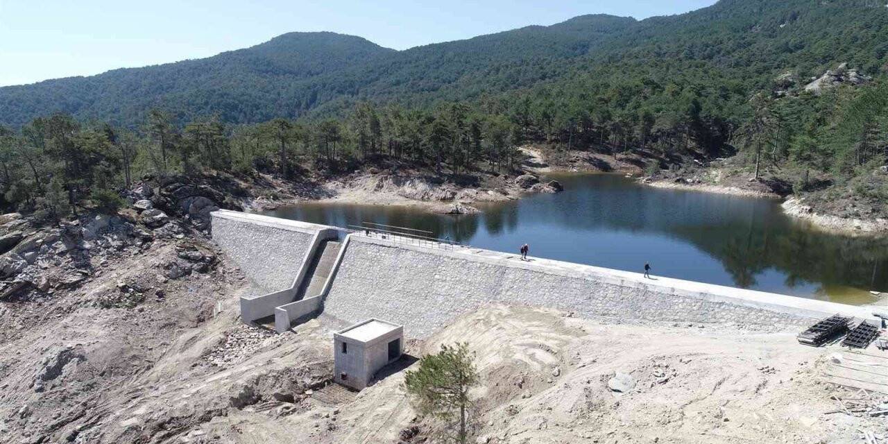 Tekeler HİS Göleti çiftçilerin kullanımına sunuldu