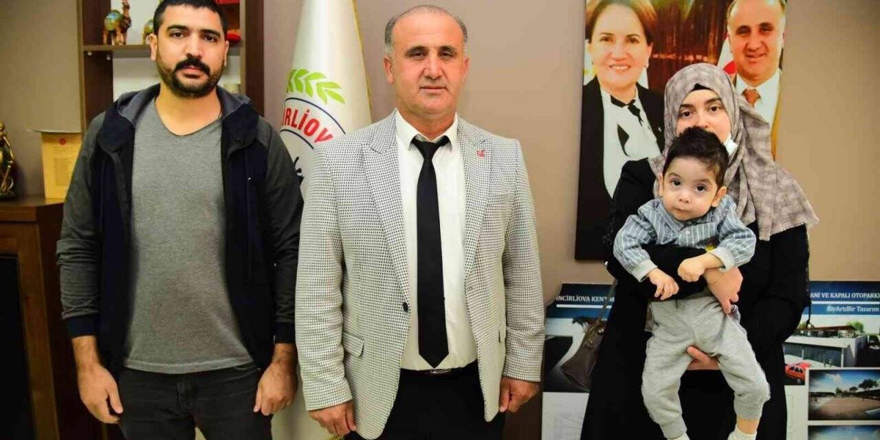 Başkan Kaya, minik Alparslan için müjdeyi verdi