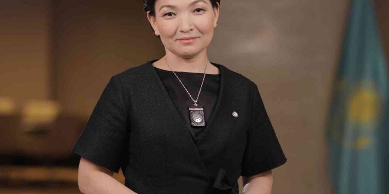 Kazakistan Kadın Komisyonu Başkanı Ramazanova: “Barış süreçlerine dahil olan kadınlar, sürdürülebilir barışın temel unsurlarına odaklanırlar”