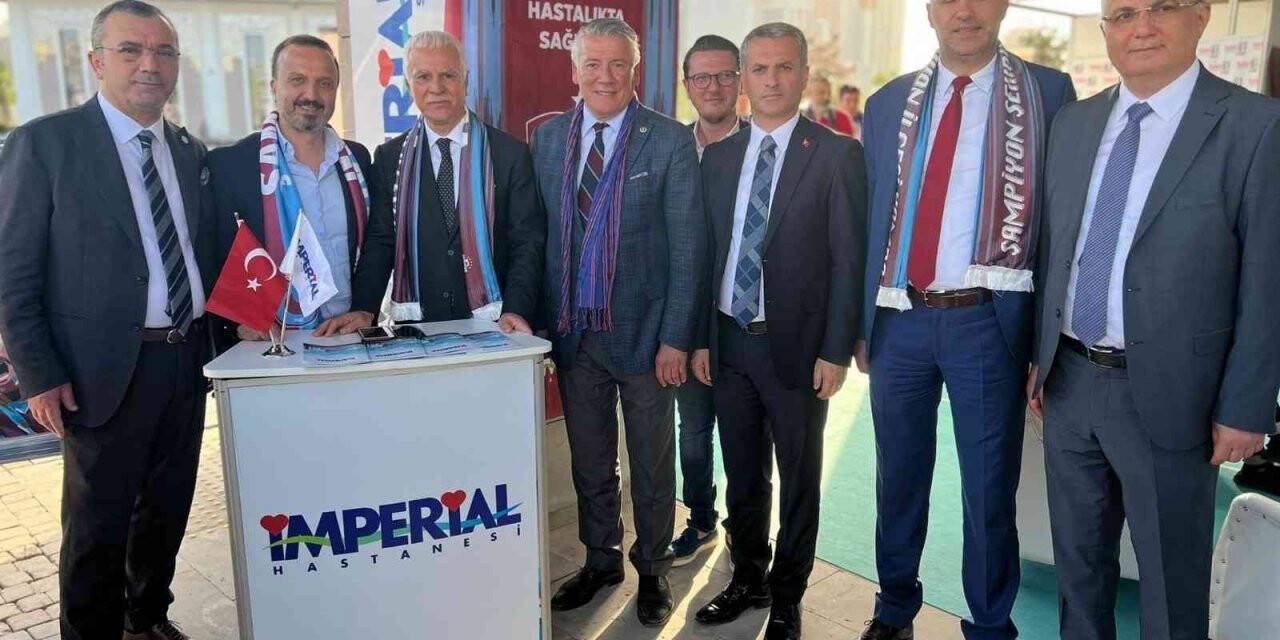 Trabzon Tanıtım Günleri’nde İmperial Hastanesi’nin standına yoğun ilgi