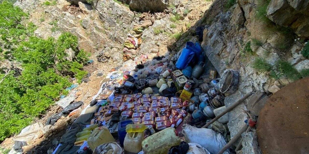 "Eren Abluka-7" operasyonlarında 5 tonun üzerinde yaşam malzemesi ele geçirildi